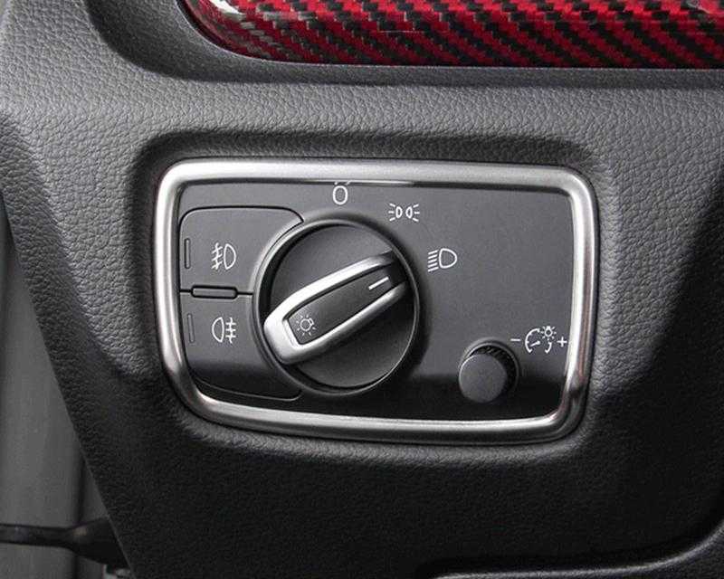 audi a3 8v chrom licht schalter abdeckung rahmen