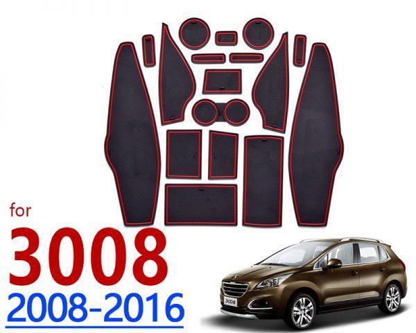 peugeot 3008 i antirutschmatte gummimatten rutschfeste matten