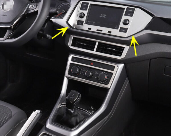 vw t cross mittelkonsole bildschirm armaturenbrett gps abdeckung