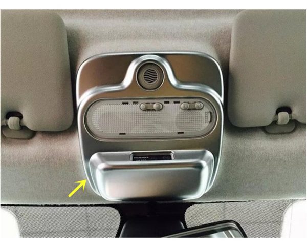 smart fortwo chrom innenraumleuchte dach leselicht abdeckung rahmen