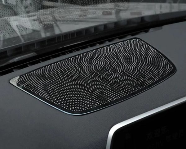 bmw 7 g11 g12 edelstahl lautsprecher armaturenbrett abdeckung rahmen