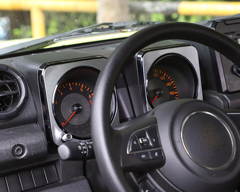 suzuki jimny 4 mittelkonsole armaturenbrett geschwindigkeitsmesser abdeckung rahmen