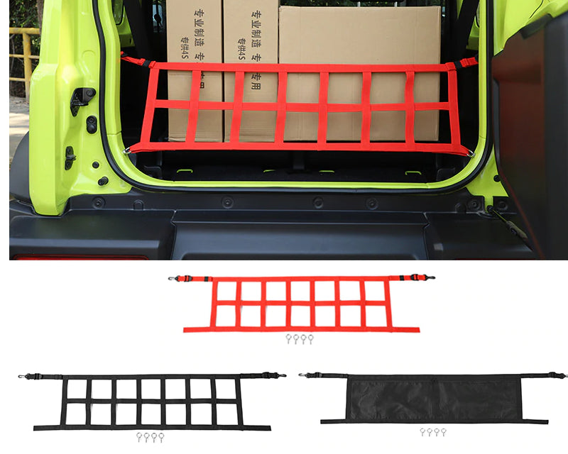 suzuki jimny 4 kofferraum gepaeck netz