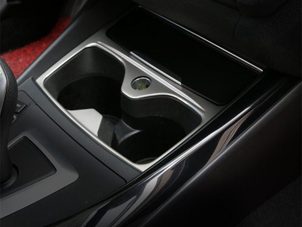 bmw 1 f20 f21 edelstahl mittelkonsole getraenke becher wasser halter abdeckung