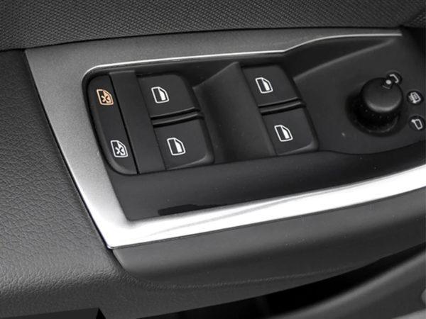 audi q3 8u edelstahl fenster heber schalter taster abdeckung rahmen