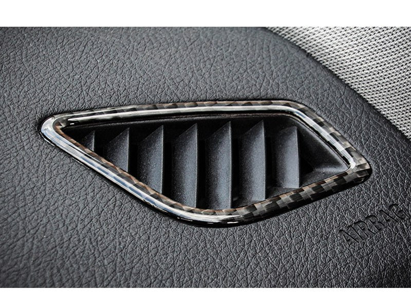 bmw 1 f20 f21 edelstahl carbon armaturenbrett luftduesen lueftung abdeckung