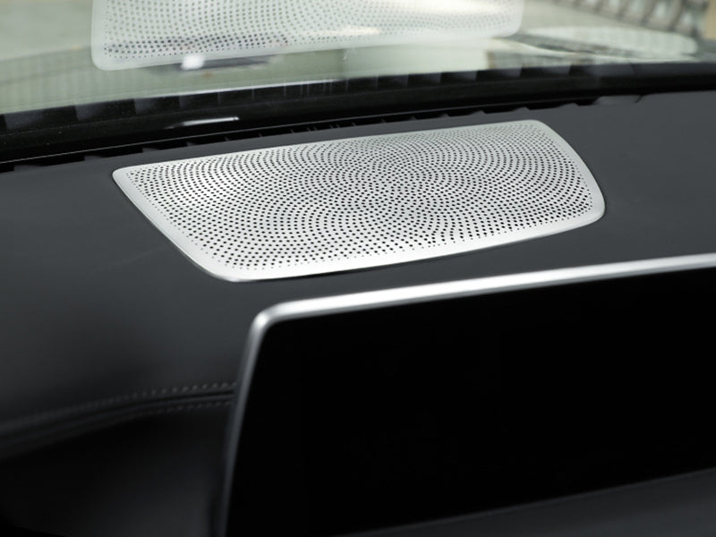 bmw 7 g11 g12 edelstahl lautsprecher armaturenbrett abdeckung rahmen