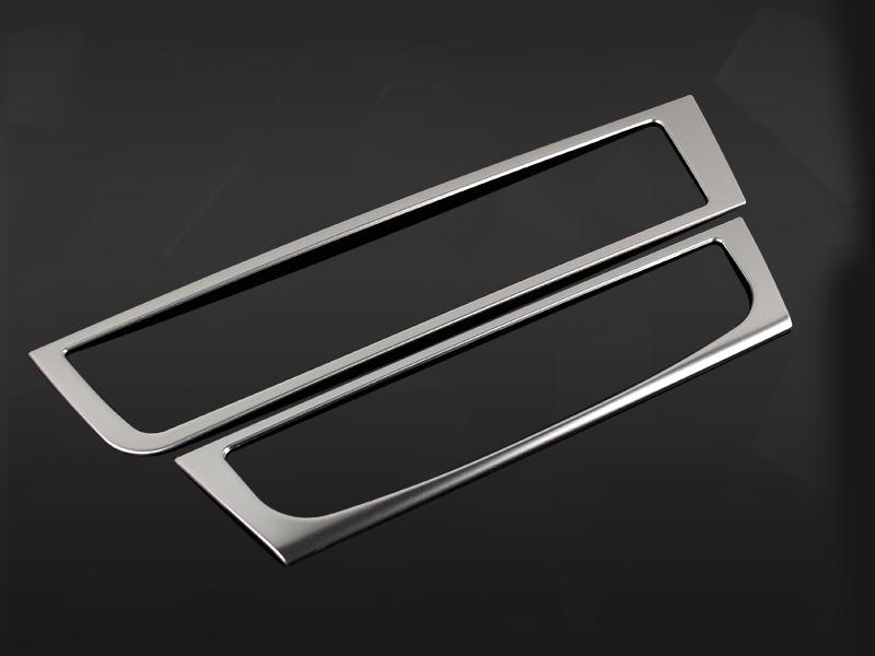 audi a6 c7 a7 4g8 edelstahl mittelkonsole armaturenbrett radio ac steuerung abdeckung