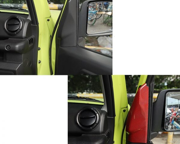 suzuki jimny 4 a saeule tuer fenster dreieck abdeckung