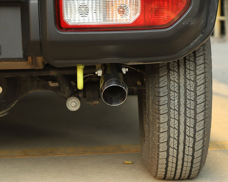suzuki jimny 4 auspuff blende endrohr schalldaempfer abdeckung