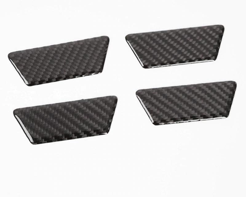 vw touareg 2 7p carbon edelstahl tuergriff innen abdeckung blende