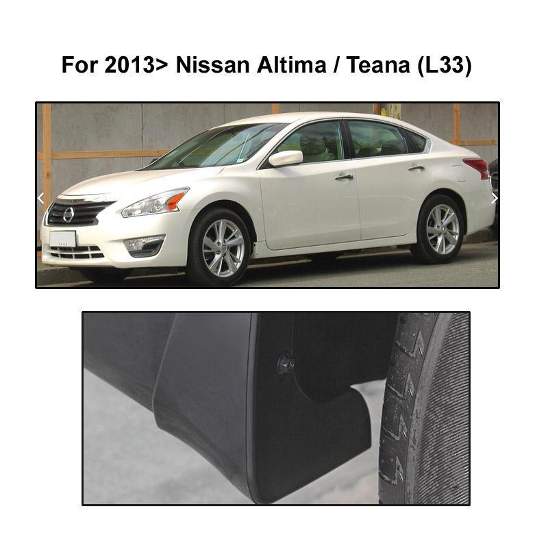 nissan altima l33 4 schmutzfaenger spritzschutz schmutzlappen vorne hinten