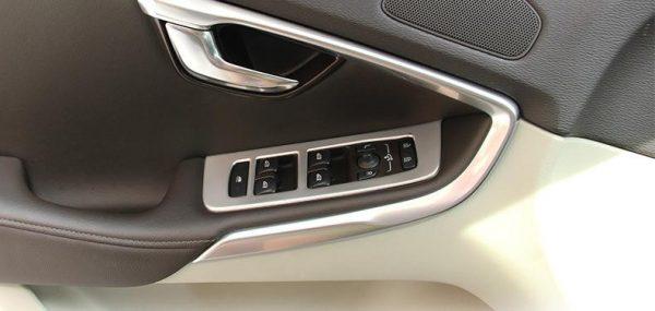 volvo v40 p1 chrom abdeckung fenster heber schalter taster rahmen