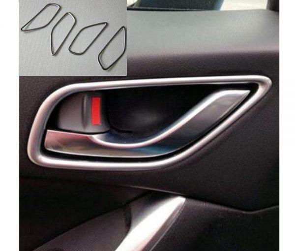 mazda cx5 ke chrom turgriff innen tur abdeckung rahmen