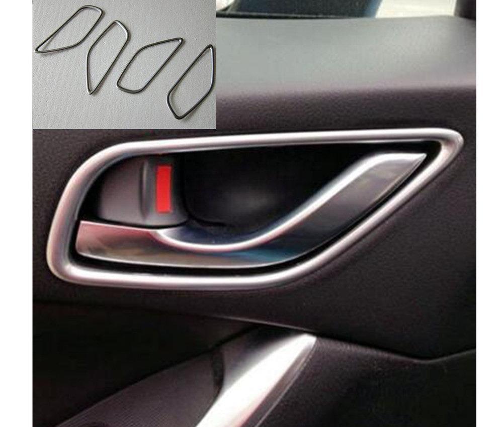 mazda cx5 ke chrom turgriff innen tur abdeckung rahmen