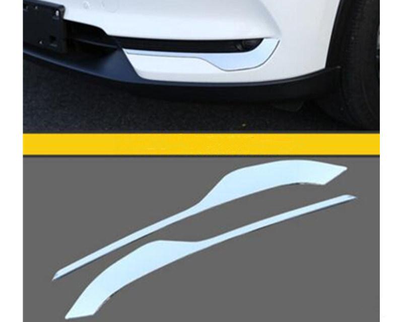 mazda cx5 kf chrom nebelscheinwerfer licht abdeckung augenbraue vorne