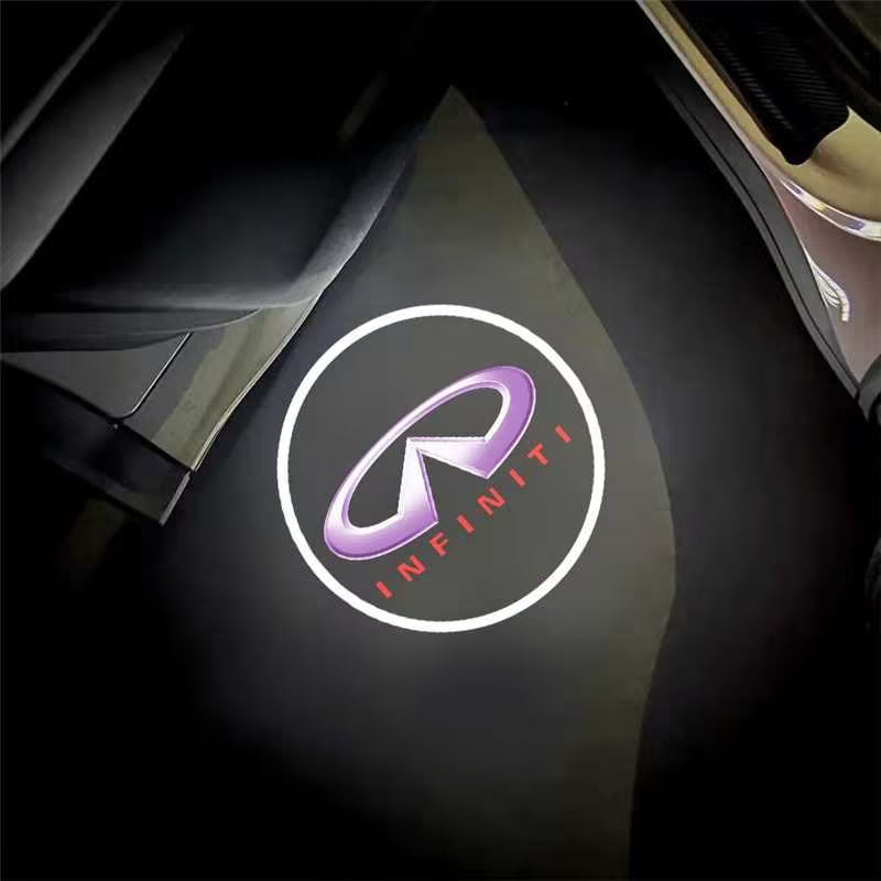 【Xcar】【First order discount 】2Pcs Car Door LED HD Welcome Logo Light