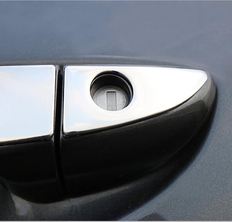 toyota corolla e170 chrom turgriff ausen tur abdeckung rahmen