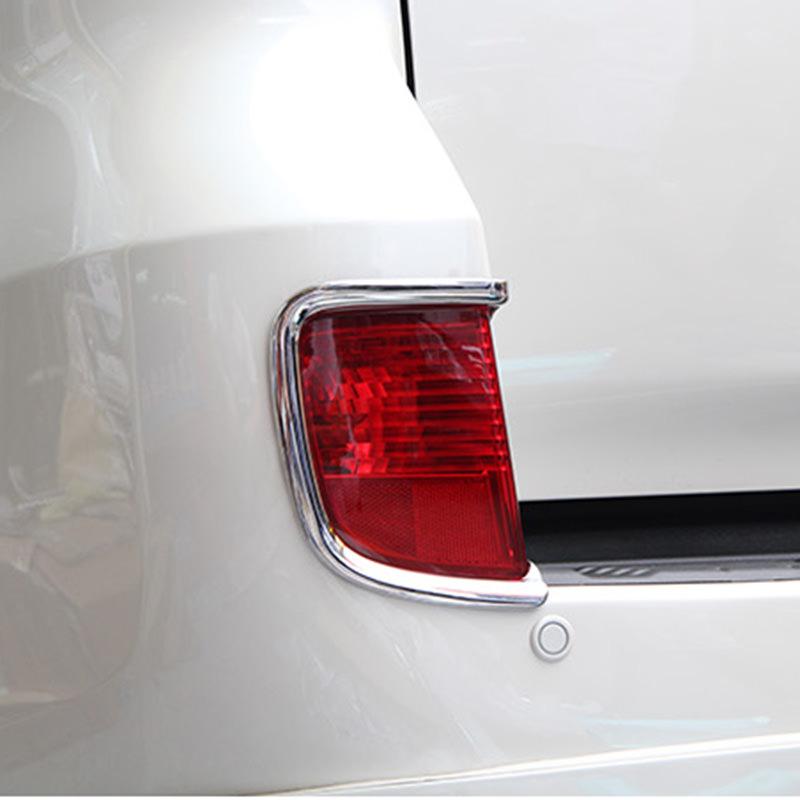 toyota land cruiser j200 chrom nebelscheinwerfer abdeckung rahmen licht hinten 2