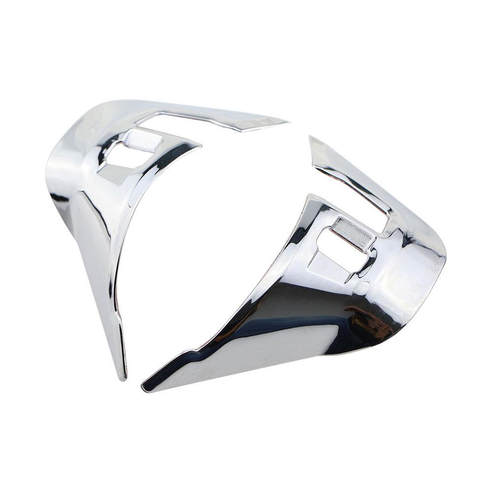 peugeot 208 2008 chrom lenkradbezug lenkradhuelle abdeckung rahmen