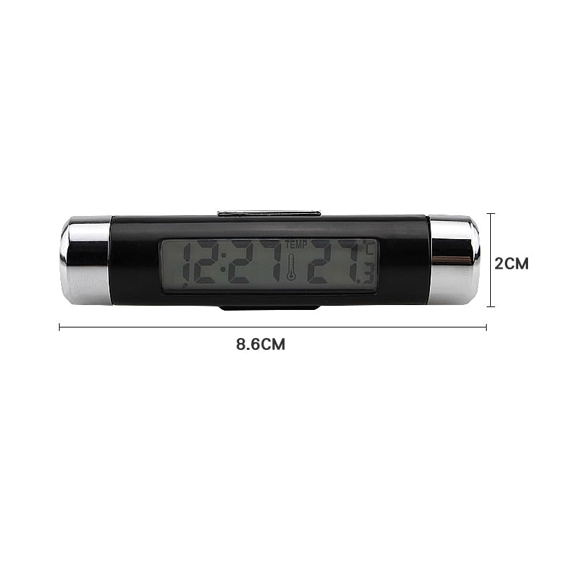 auto luftauslass ausblasoeffnung aufsteckbare digitale uhr thermometer