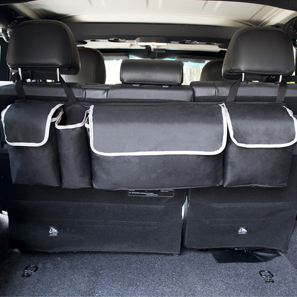 auto ruecksitz behaelter kofferraum gepaeckraum stautasche lagerung ware ordnung
