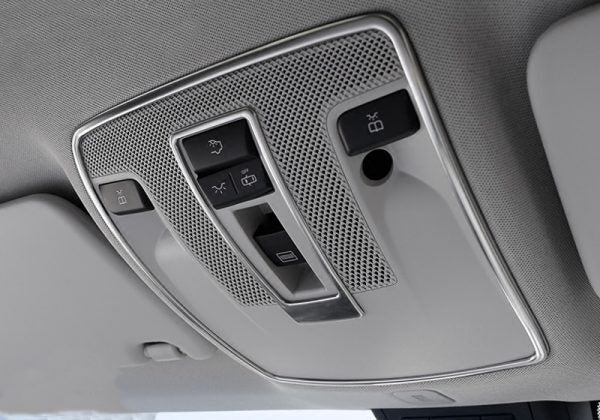 mercedes gle c292 w166 gls x166 edelstahl innenraumleuchte dach leselicht abdeckung rahmen