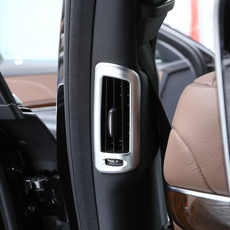 mercedes s w222 chrom b saeule luftduesen lueftung abdeckung