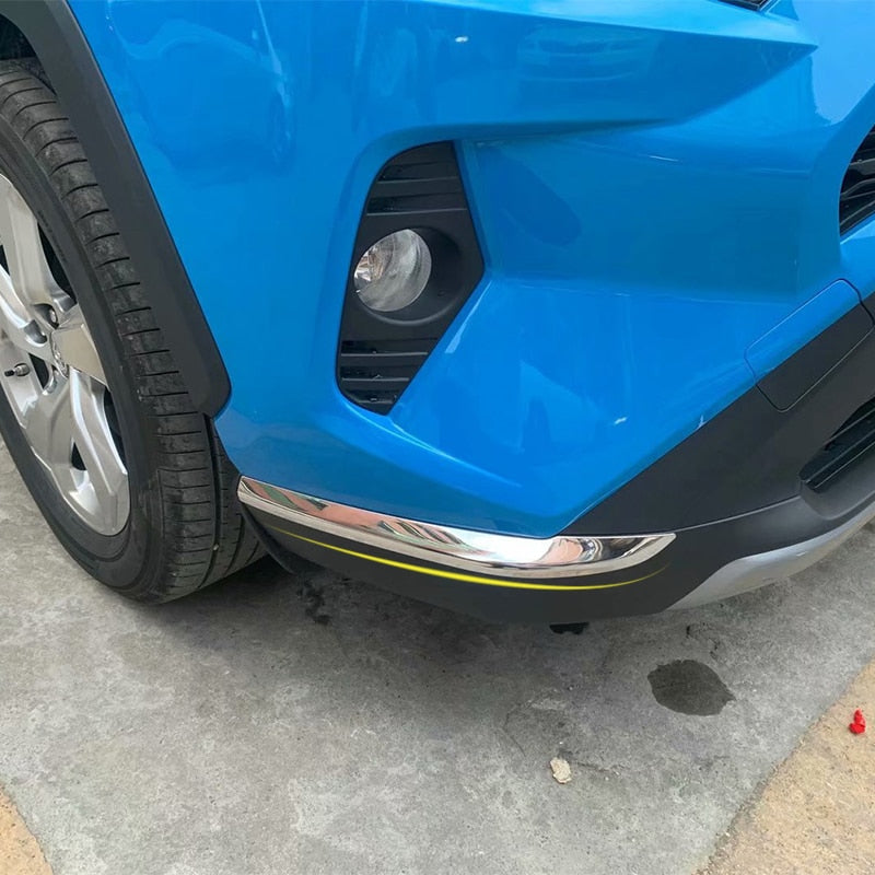 toyota rav4 xa50 edelstahl stossfaenger stossstange hinten vorne leiste