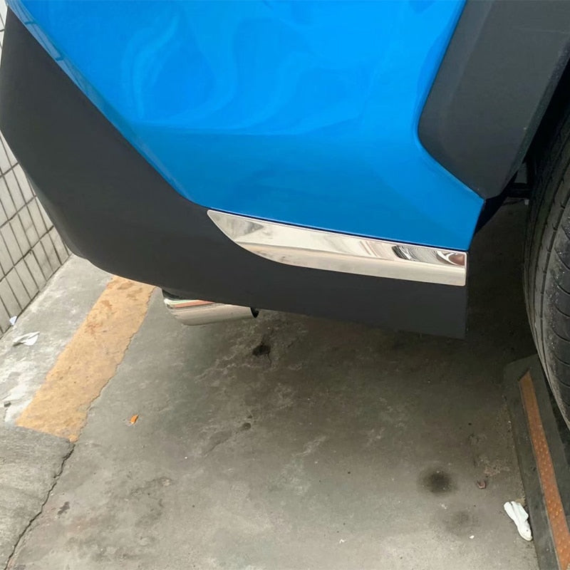 toyota rav4 xa50 edelstahl stossfaenger stossstange hinten vorne leiste