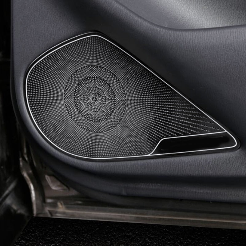 mazda 6 gj gl edelstahl tuer lautsprecher rahmen abdeckung blende