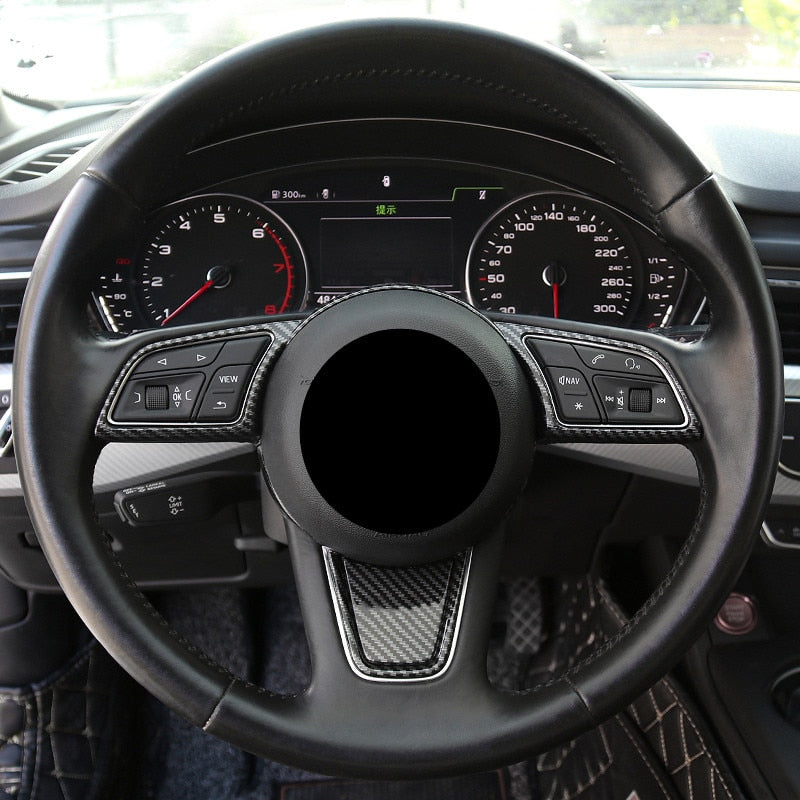 audi a3 8v a4 a5 b9 lenkradbezug lenkradhuelle abdeckung rahmen