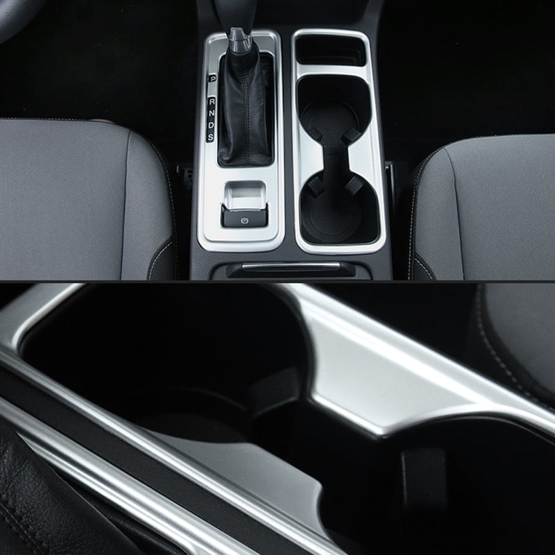 ford kuga chrom schaltehebel getriebe gehaeuse getraenke halter abdeckung
