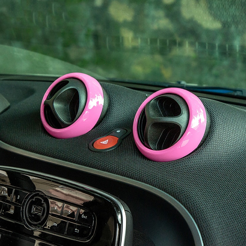 smart fortwo forfour armaturenbrett luftduesen lueftung abdeckung ringe rahmen