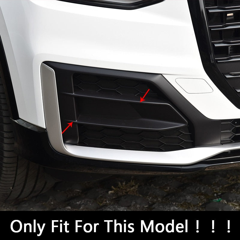 audi q2 nebelscheinwerfer licht kuehlergrill vorne abdeckung