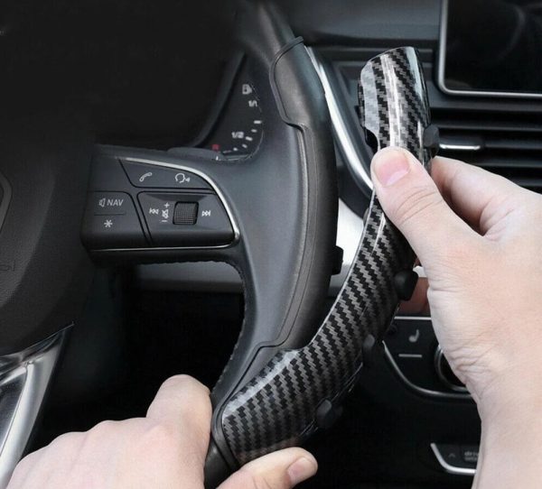 audi lenkrad griff carbon imitation schutz abdeckung