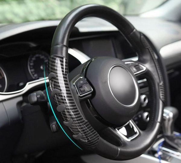 audi lenkrad griff carbon imitation schutz abdeckung