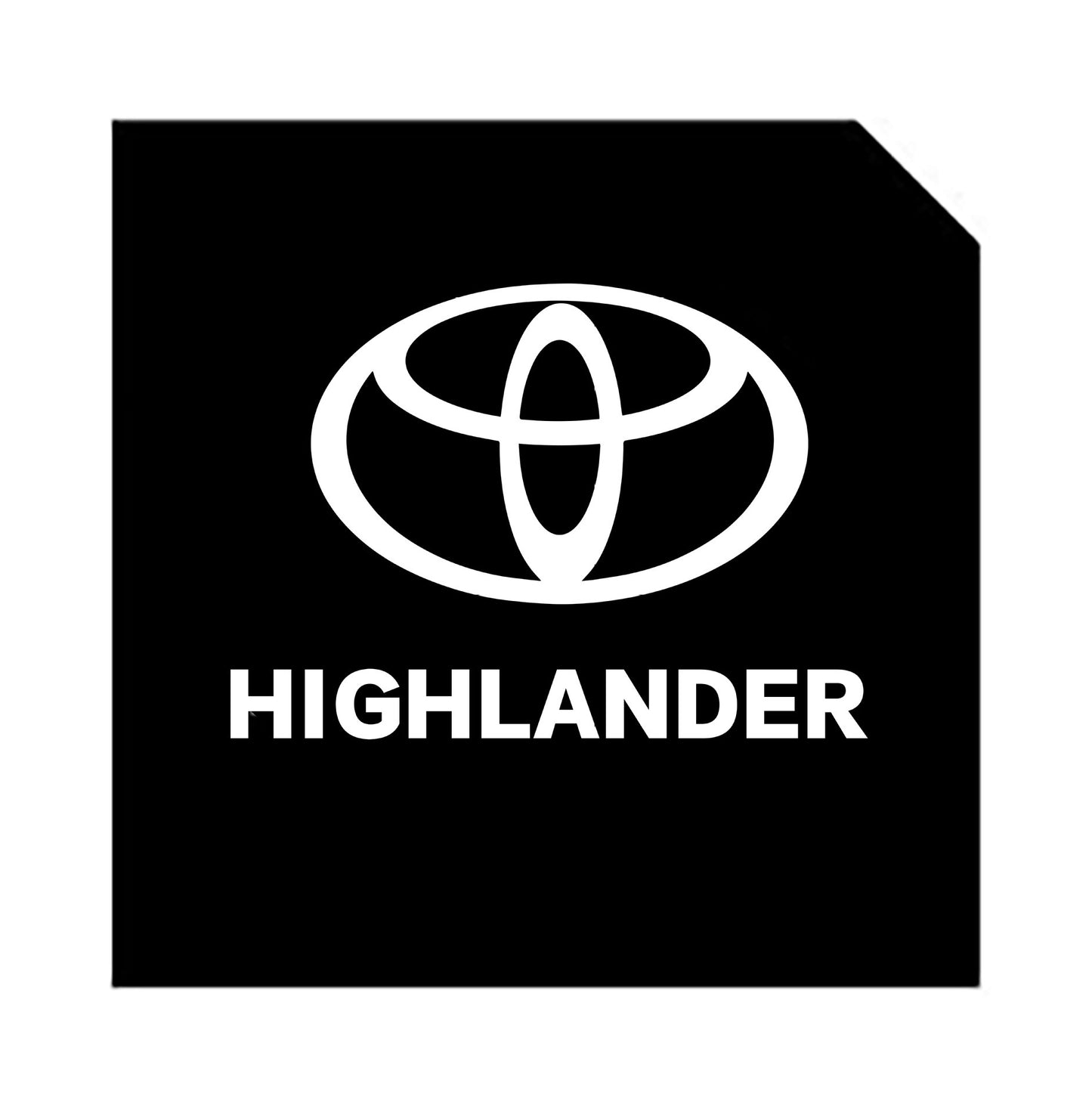 2Pc for Toyota Car Door LED Logo Decorative Lamps Laser Shadow Projector Ghost Courtesy Welcome Light