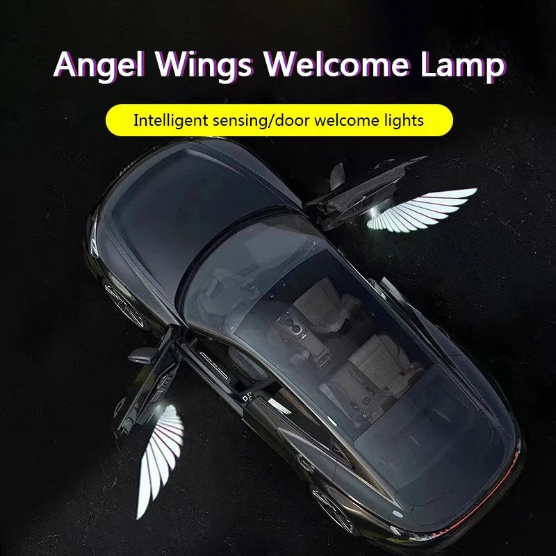 【Xcar】【First order discount 】2Pcs Car Door LED HD Welcome Logo Light