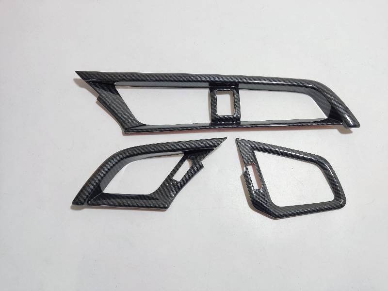 honda civic fk carbon innenraum luftdusen luftungsgitter luftungsschacht rahmen abdeckung