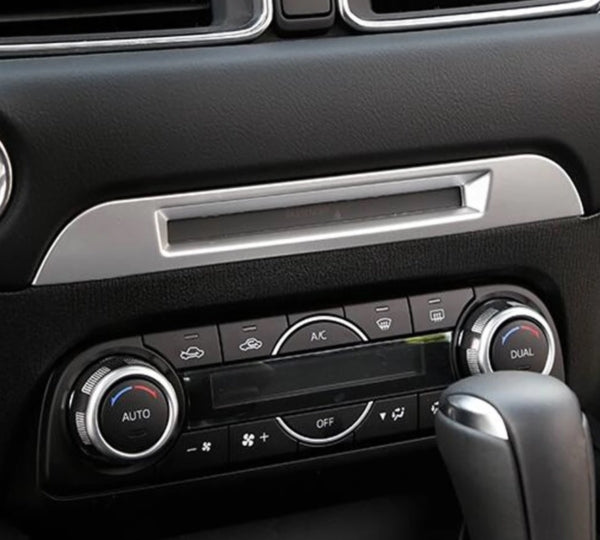 mazda cx5 kf chrom cd radio ladung schalter abdeckung