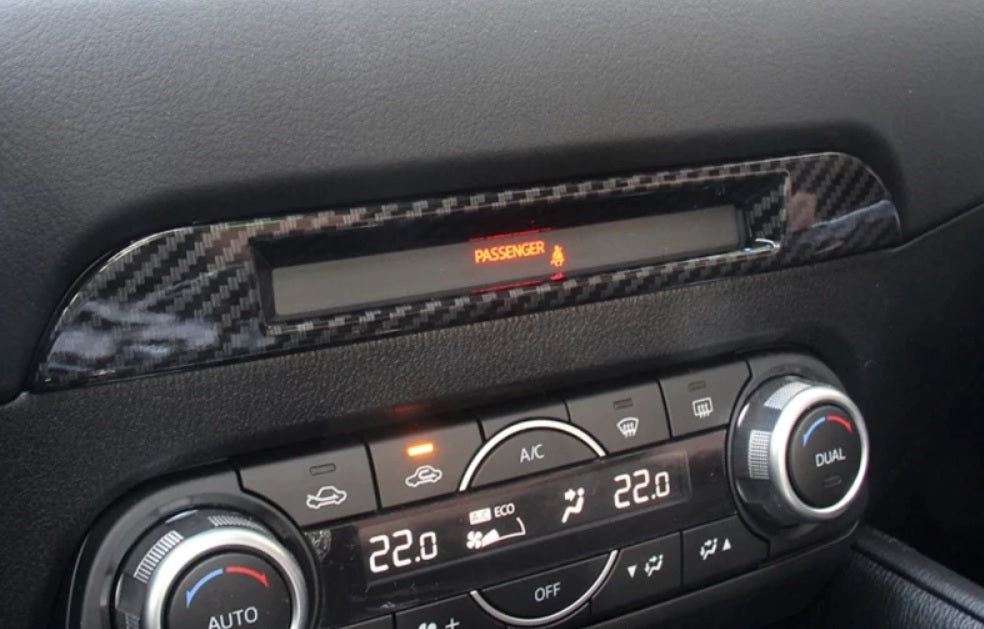mazda cx5 kf chrom cd radio ladung schalter abdeckung