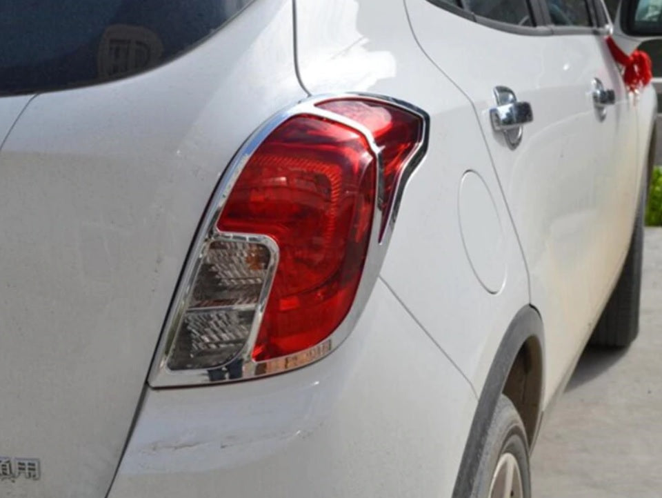 opel mokka chrom abdeckung hinteres licht rueckleuchte hecklicht