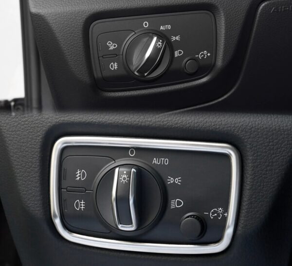 audi a3 8v chrom licht schalter abdeckung rahmen