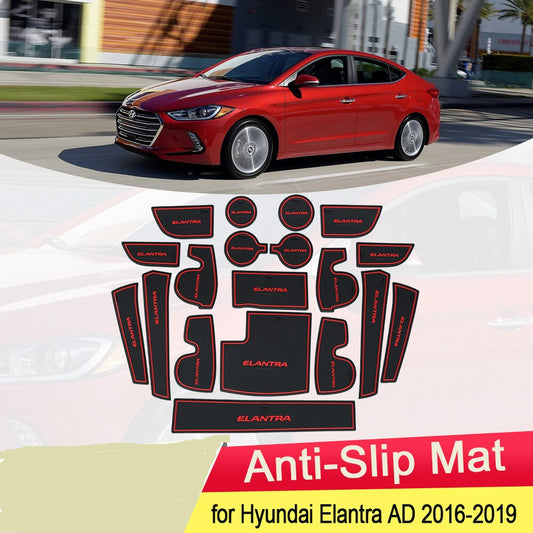 hyundai elantra ad antirutschmatte gummimatten rutschfeste matten