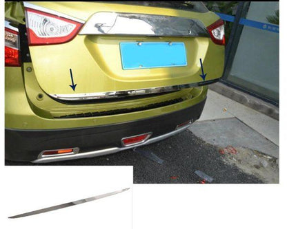 suzuki sx4 s cross 2 edelstahl kofferraum gepaeckraum abdeckung hinten leiste 2