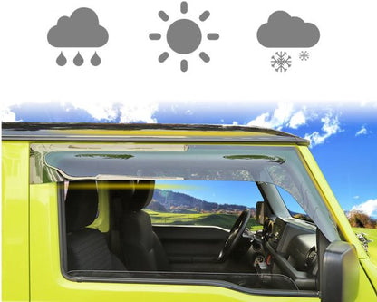 suzuki jimny 4 windabweiser regenabweiser seitenfenster abdeckung