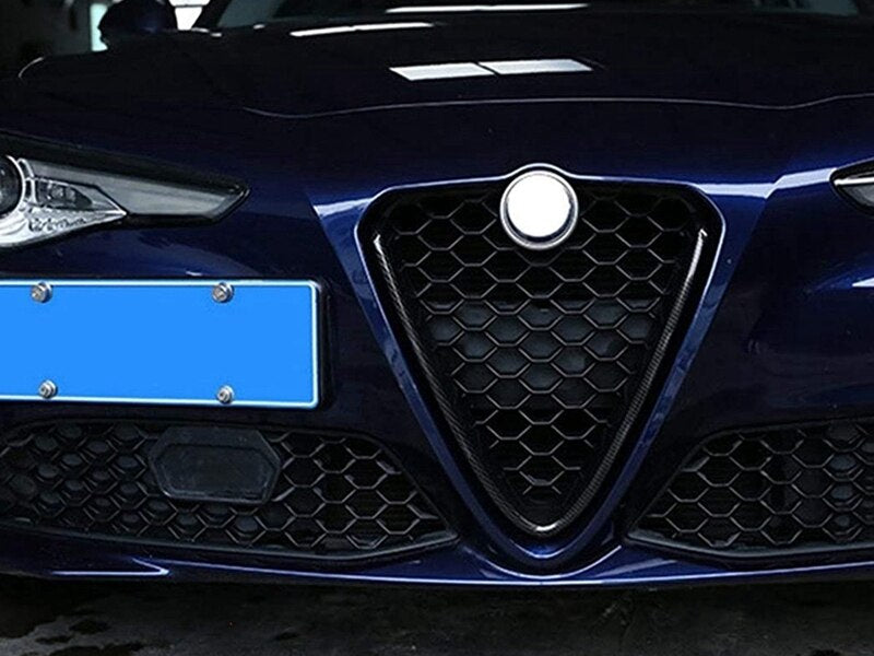 alfa romeo giulia kuehlergrill logo vorne abdeckung