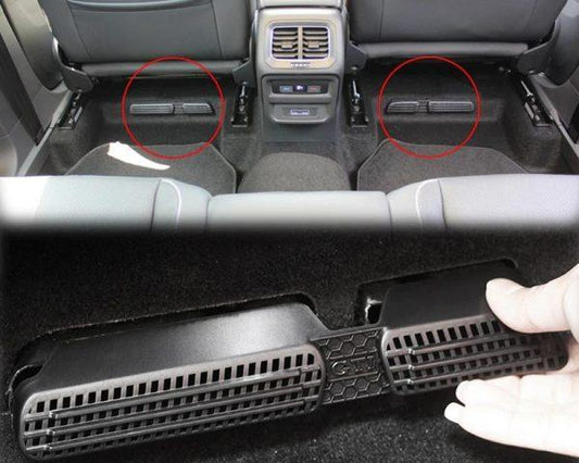 vw tiguan mqb luftduesen lueftung rear hinten sitz abdeckung