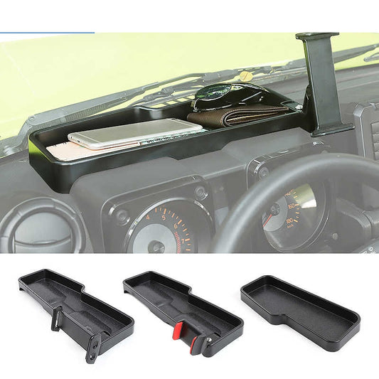 suzuki jimny 4 armaturenbrett ablagekasten geschwindigkeitsmesser handy tablet halter